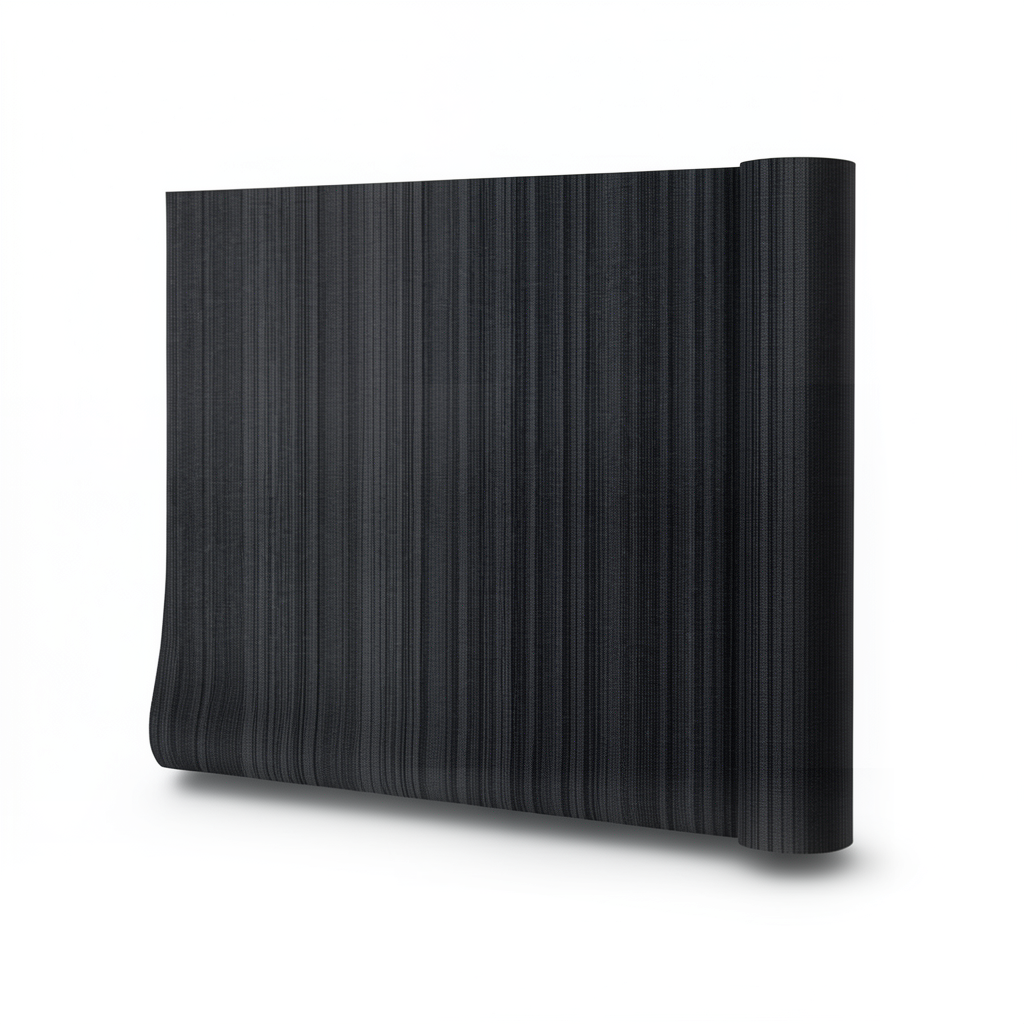 Wallpaper Striped Design Size 15.6m×100cm Black Color