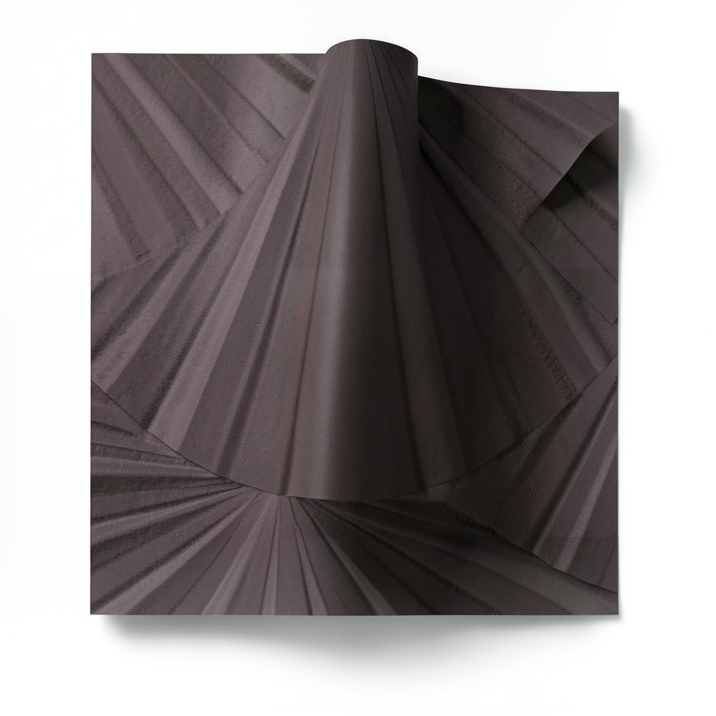 3D Design Wallpaper Size 15.6m×106cm Dark Brown