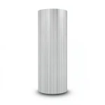 Striped Wall Covering Vinyl Sheath 15.6m x 100cm Gray