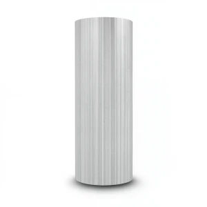 Striped Wall Covering Vinyl Sheath 15.6m x 100cm Gray