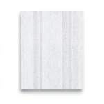 Wall Decoration Striped Design Size 15.6m×100cm Snow with Light Gray