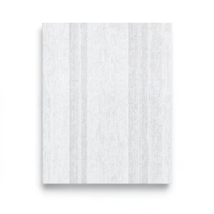 Wall Decoration Striped Design Size 15.6m×100cm Snow with Light Gray
