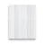 Wall Decoration Striped Design Size 15.6m×100cm Snow with Light Gray - Image 1