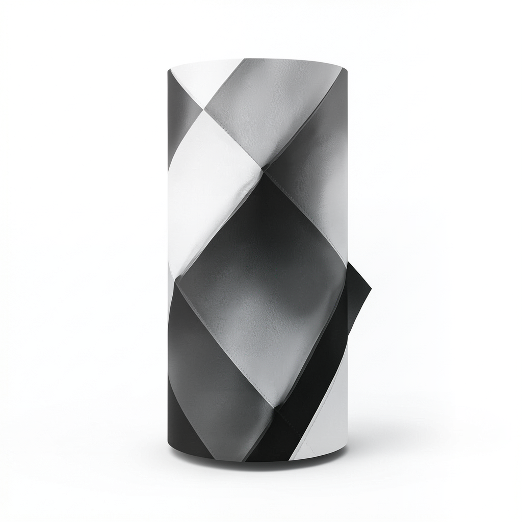 3D Wallpaper Size 10m×53cm Black and White