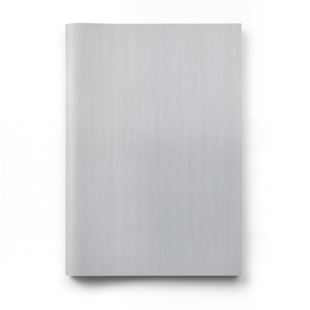 Plain Wallpaper 15.6m×106cm Gray Color