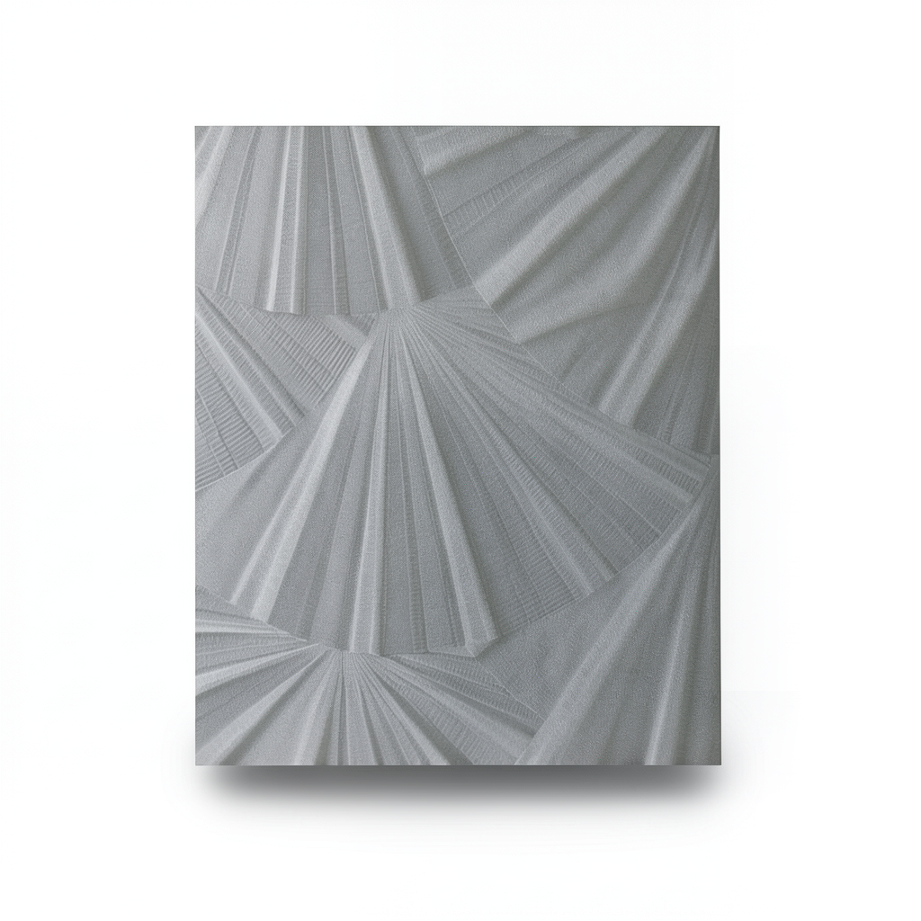 3D Wallpaper Size 15.6m×106cm Gray Color