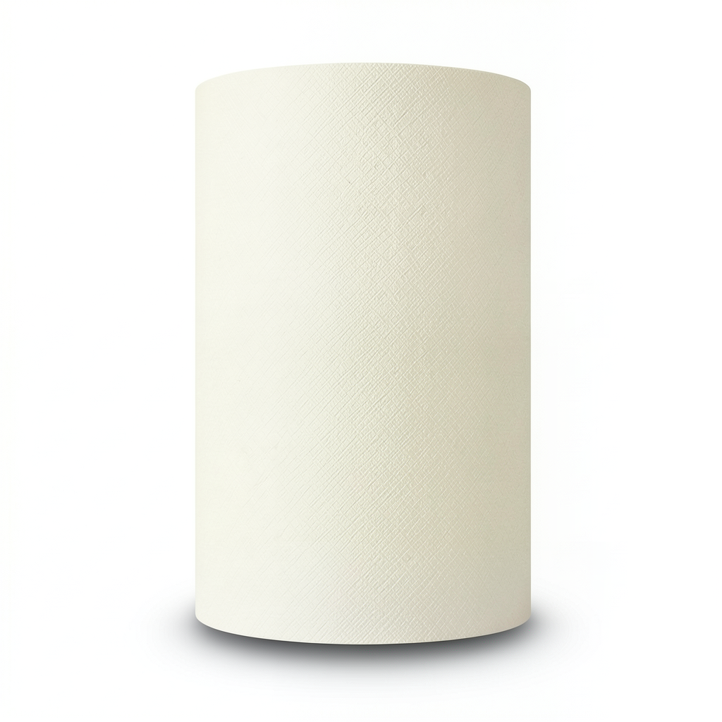 Plain Wallpaper Cream Color Size 15.6m×106cm