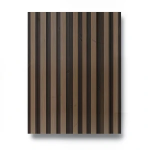 ورق حائط تصميم مقلم مقاس 15.6 م×106 سم بني غامق