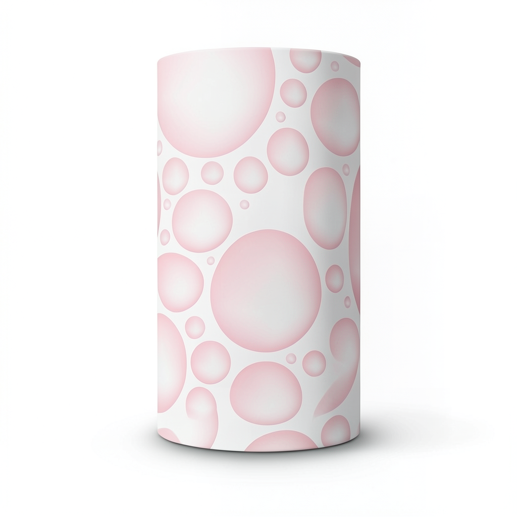 3D Wallpaper Size 10m×53cm Pink and White BLACK GOLD 13042-02