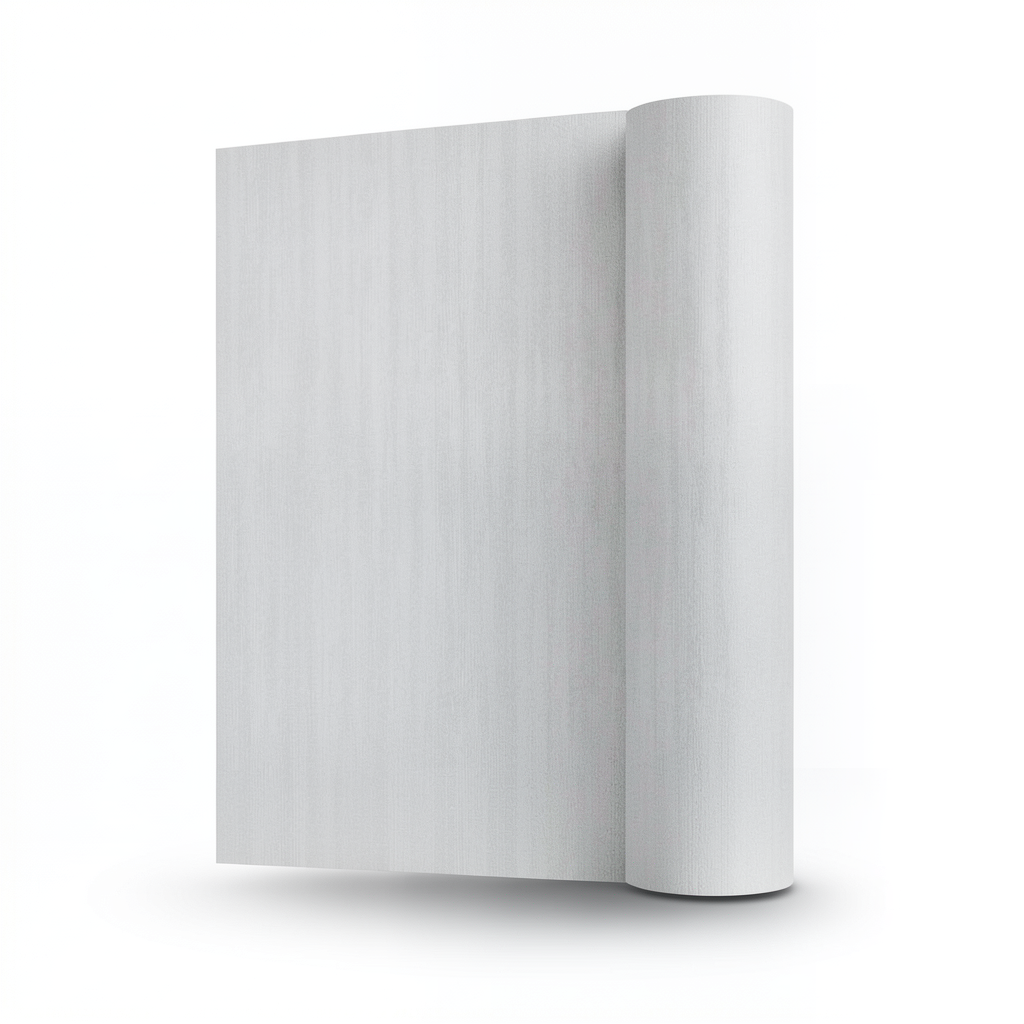 Plain Wallpaper 15.6m×106cm Light Gray Color