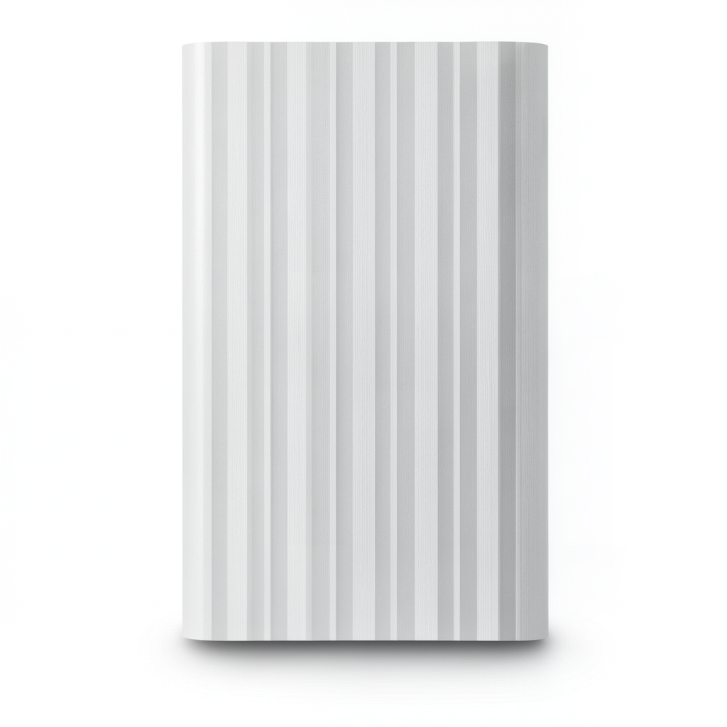 Wallpaper Striped Design Size 15.6m×106cm Light Gray