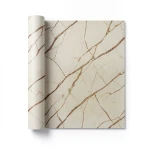 Plain Wallpaper 15.6m×106cm Beige with Brown Veins
