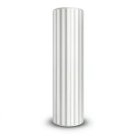 Striped Wallpaper Vinyl Sheath Length 15.6m Width 106cm Off White