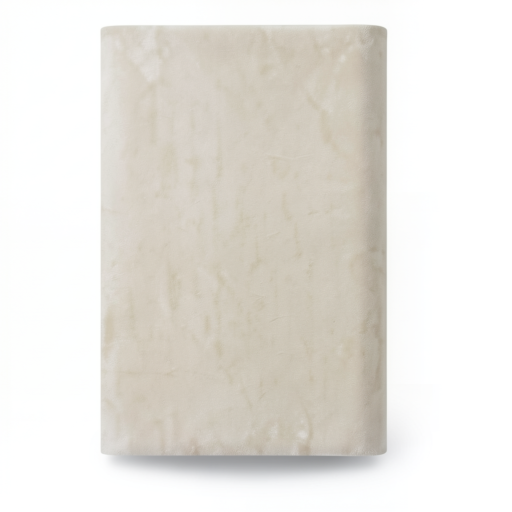 Plain Wallpaper 15.6m×106cm Beige Velvet Colour