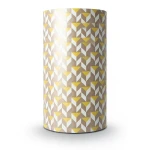 Wallpaper Classic Design 15.6m×106cm Yellow White Brown