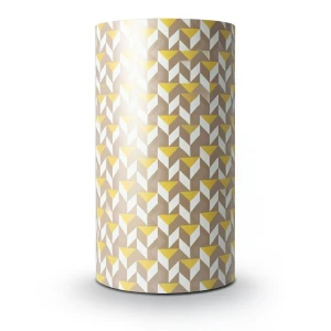 Wallpaper Classic Design 15.6m×106cm Yellow White Brown