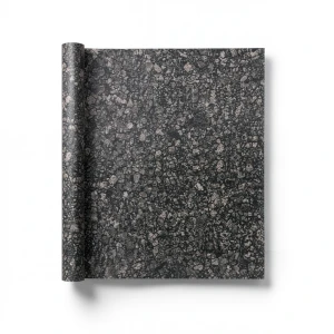 Classic Wallpaper Vinyl Sheath 15.6m x 106cm Black and Brown