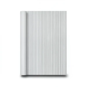Wallpaper Striped Design Gray Color Size 15.6m×106cm