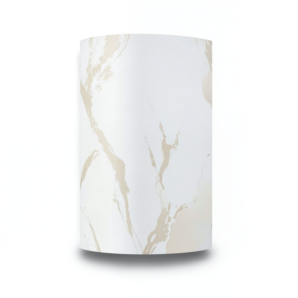 Wallpaper Classic Design 15.6m×106cm Beige White