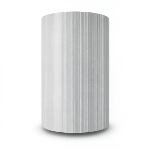 Striped Wall Covering Vinyl Sheath 15.6m x 100cm Gray