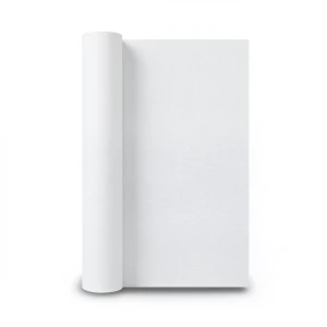 Plain Wallpaper Linen White Colour, Size 15.6m×106cm