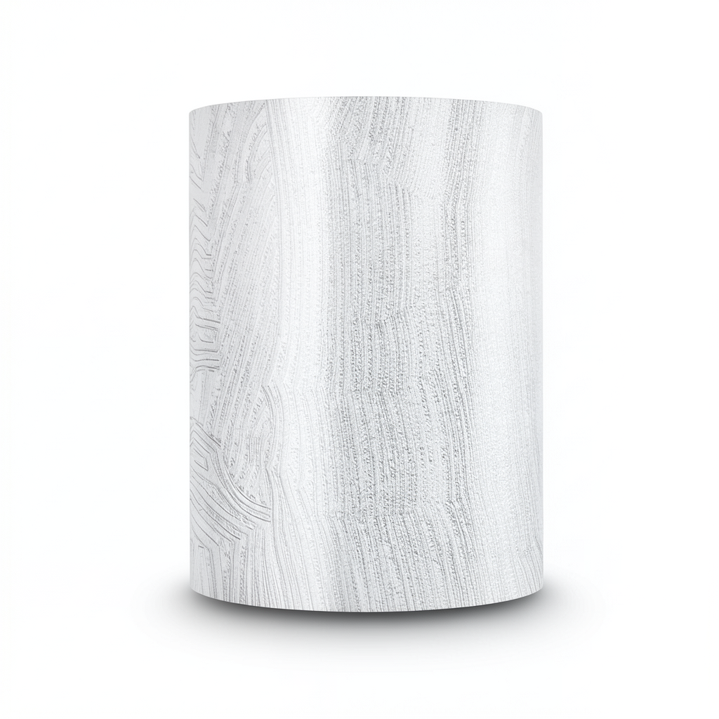 Wallpaper Classic Design 15.6m×106cm White with Silver