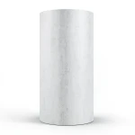 Plain Wallpaper 15.6m×106cm Gray White Color