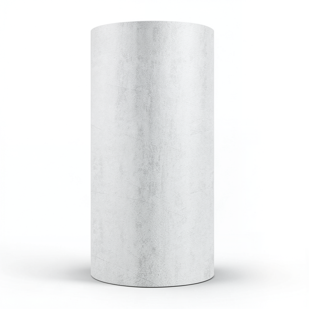 Plain Wallpaper 15.6m×106cm Gray White Color