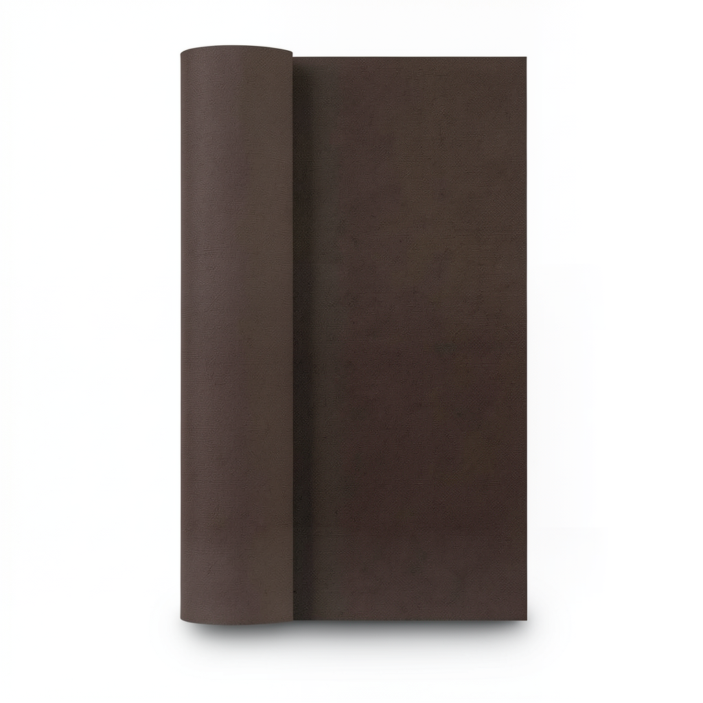 Plain Wallpaper 15.6m×106cm Chocolate Brown, Roll