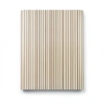 Wallpaper Striped Design Beige with Brown Stripes, Size 15.6m×100cm