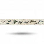 American wallpaper for youth and children, size 10 m x 0.53 m, beige color, model GK8856BD 