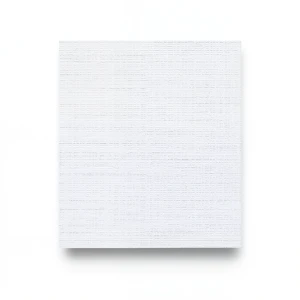 Plain Vinyl Wallpaper 15.6m x 106cm, White Lace Color