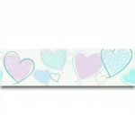 Youth and children wall decoration, multicolor, length 10 m, width 0.53 m, model GK8861B 