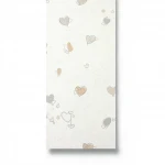 Youth and children wall decoration, off white with beige color, length 10 m, width 0.53 m, model GK8867 