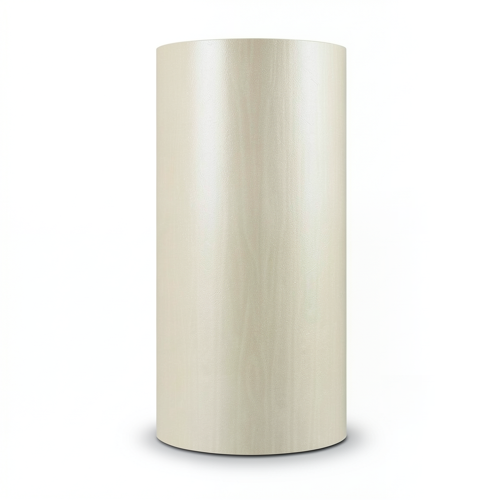 Plain Vinyl Wallpaper 15.6m×106cm Beige Blond Color