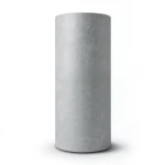Plain Vinyl Wallpaper 15.6m x 106cm Gray with Sand Color