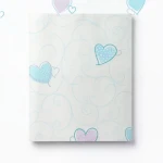 Youth and children wallpaper, off white with blue color, length 10 m, width 0.53 m, model GK8866 