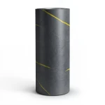 Wallpaper Classic Design 15.6m×106cm Dark Gray with Yellow
