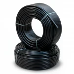 أنابيب HDPE الراجحي  PE 80 ضغط 8 بار قطر خارجي 20 مم سمك 3 مم لون اسود