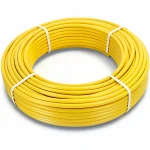Al-Rajhi HDPE Pipes PE 80 Nominal Pressure 8 Bar Outside Diameter 16 mm Thickness 3 mm Color Yellow