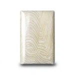 Classic Wallpaper Vinyl Sheath 15.6m x 106cm Beige with Gold