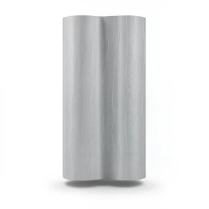 ورق جدران تصميم كلاسيك لون رمادي مقاس 15.6 م×106 سم