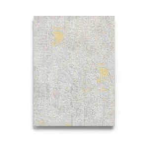 Classic Wall Covering Vinyl Sheath 15.6m x 106cm Gray Yellow Beige