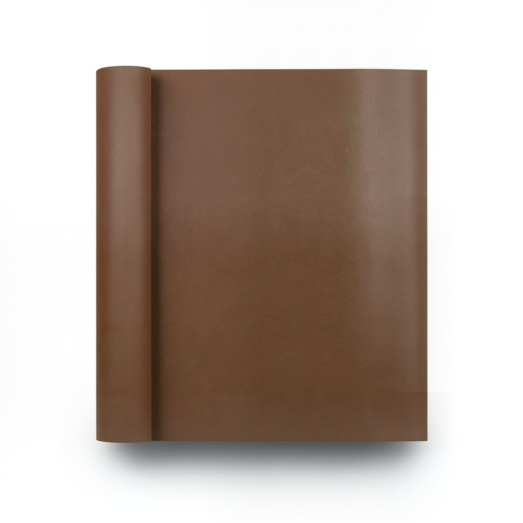 Wallpaper Plain Design Size 15.6m × 106cm Brown Color