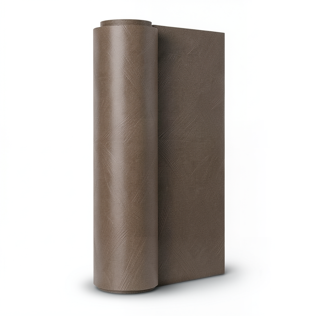Classic Wall Covering Vinyl Sheath 15.6m x 106cm Brown