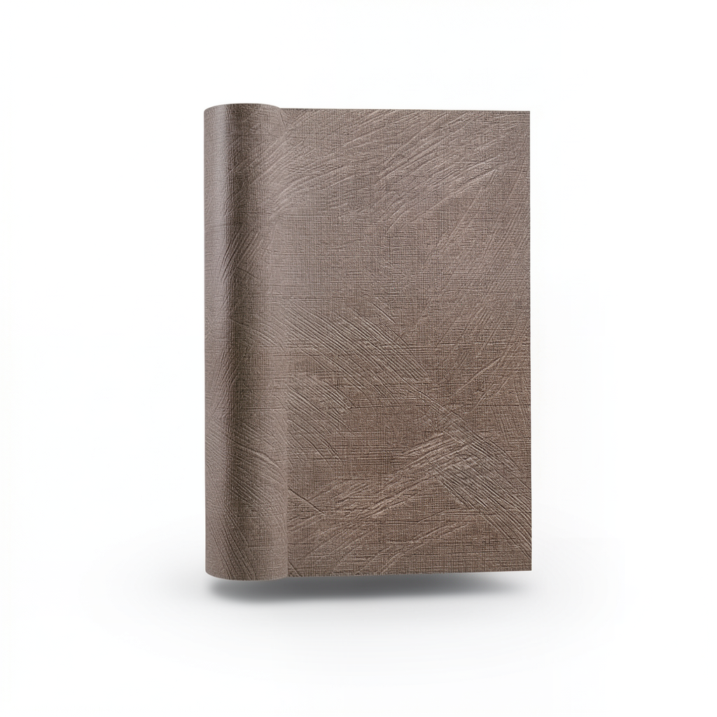 Classic Wall Covering Vinyl Sheath 15.6m x 106cm Brown
