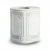 American wall Covering for youth and children, size 10 m x 0.53 m, off white with gray color, model GK8898 