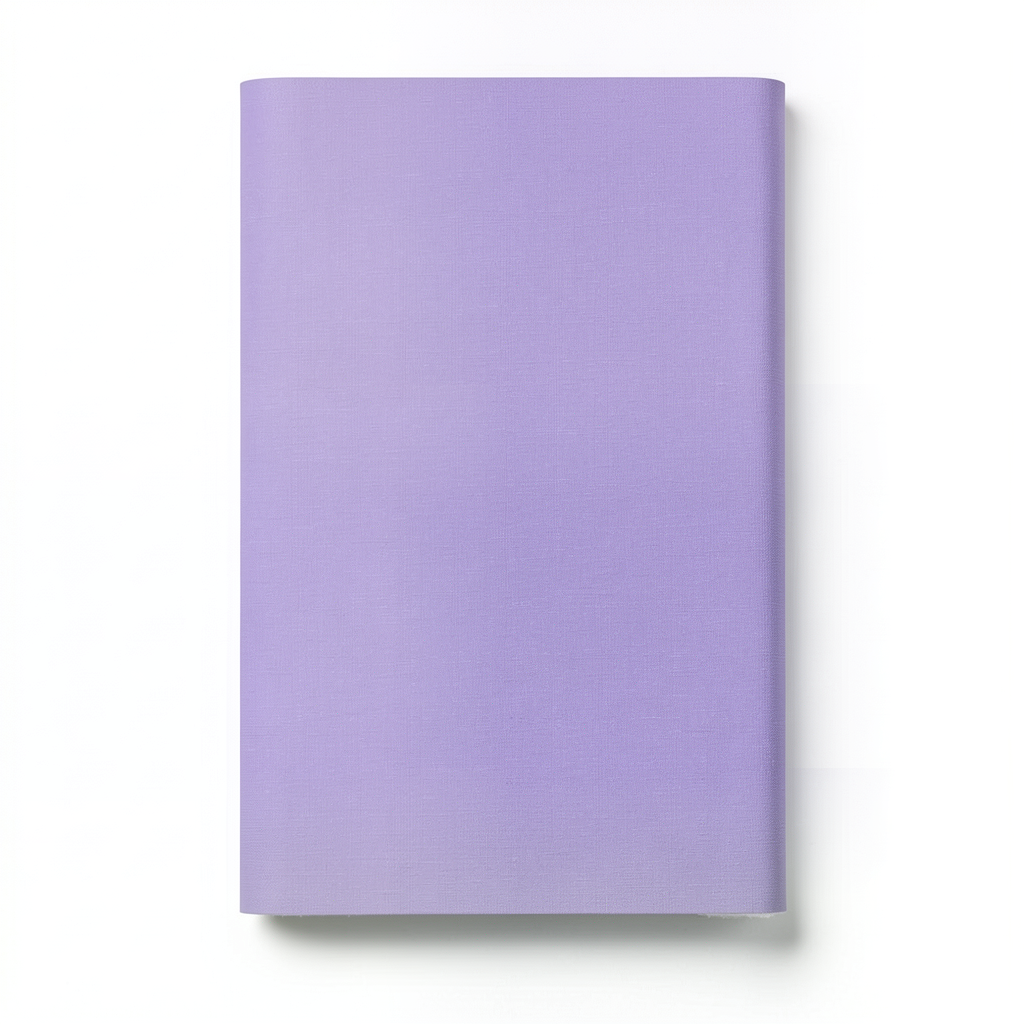 Plain Wall Covering 15.6m × 106cm, Purple Color