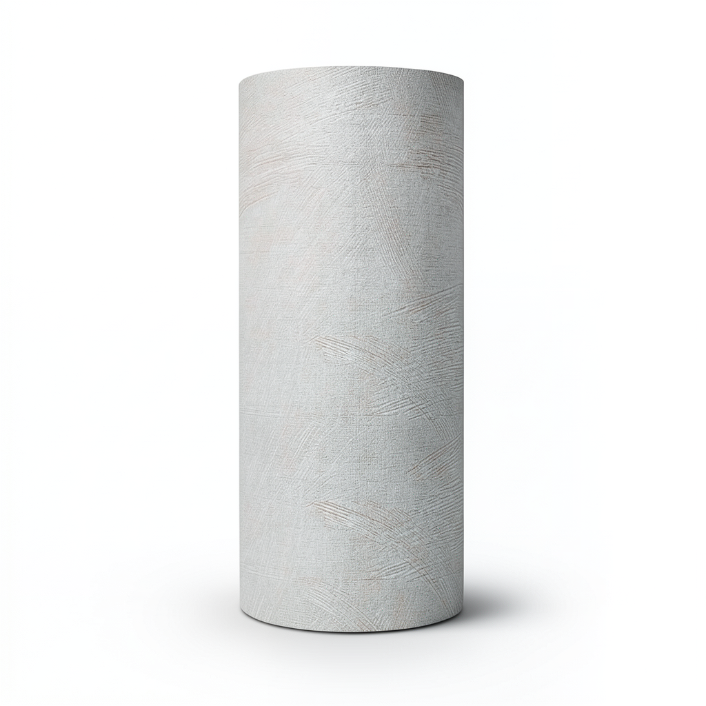 Wallpaper Classic Design 15.6m×106cm Light Gray with Brown