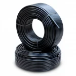 أنابيب HDPE الراجحي  PE 80 ضغط 8 بار قطر خارجي 32 مم سمك 3 مم لون اسود